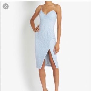 NICHOLAS Baby Blue Eyelet Dress